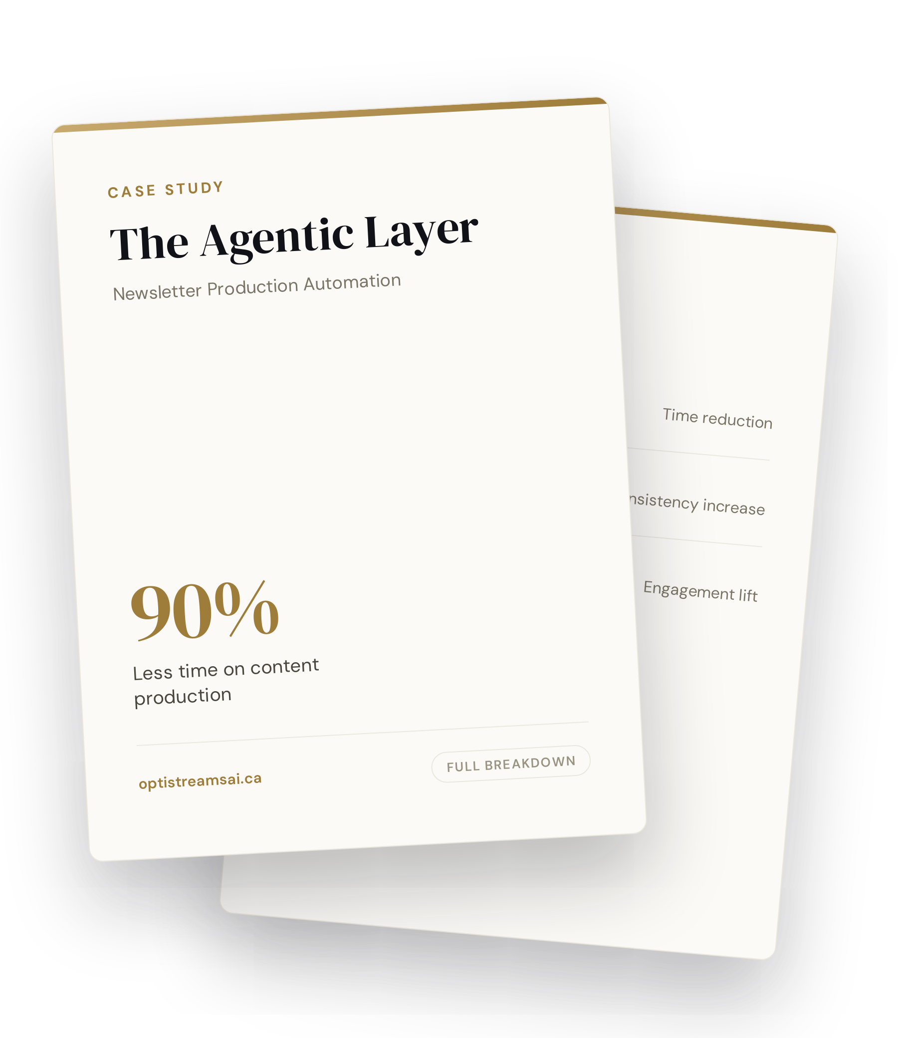 The Agentic Layer case study document preview